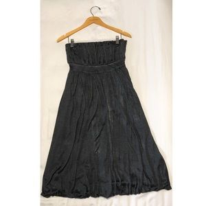 Silk grey dress 👗 / Banana Republic / EUC